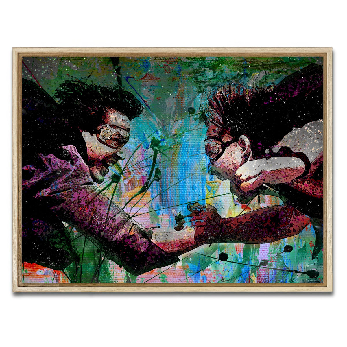 AUTO-MOCKUP WHITE | Point Break | 1 Piece | Natural Framed Canvas | group=4x3