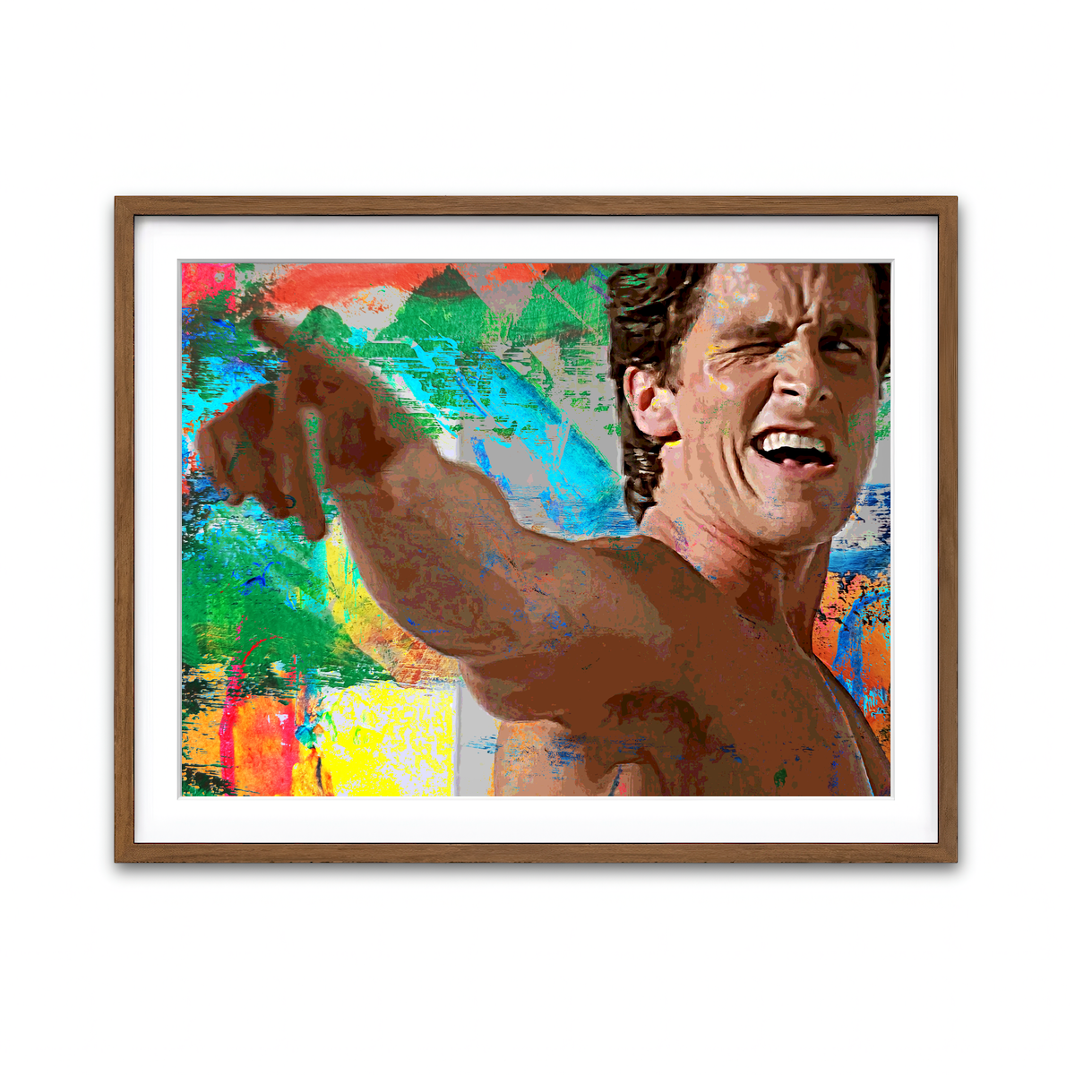 Framed Print 4x3 Walnut