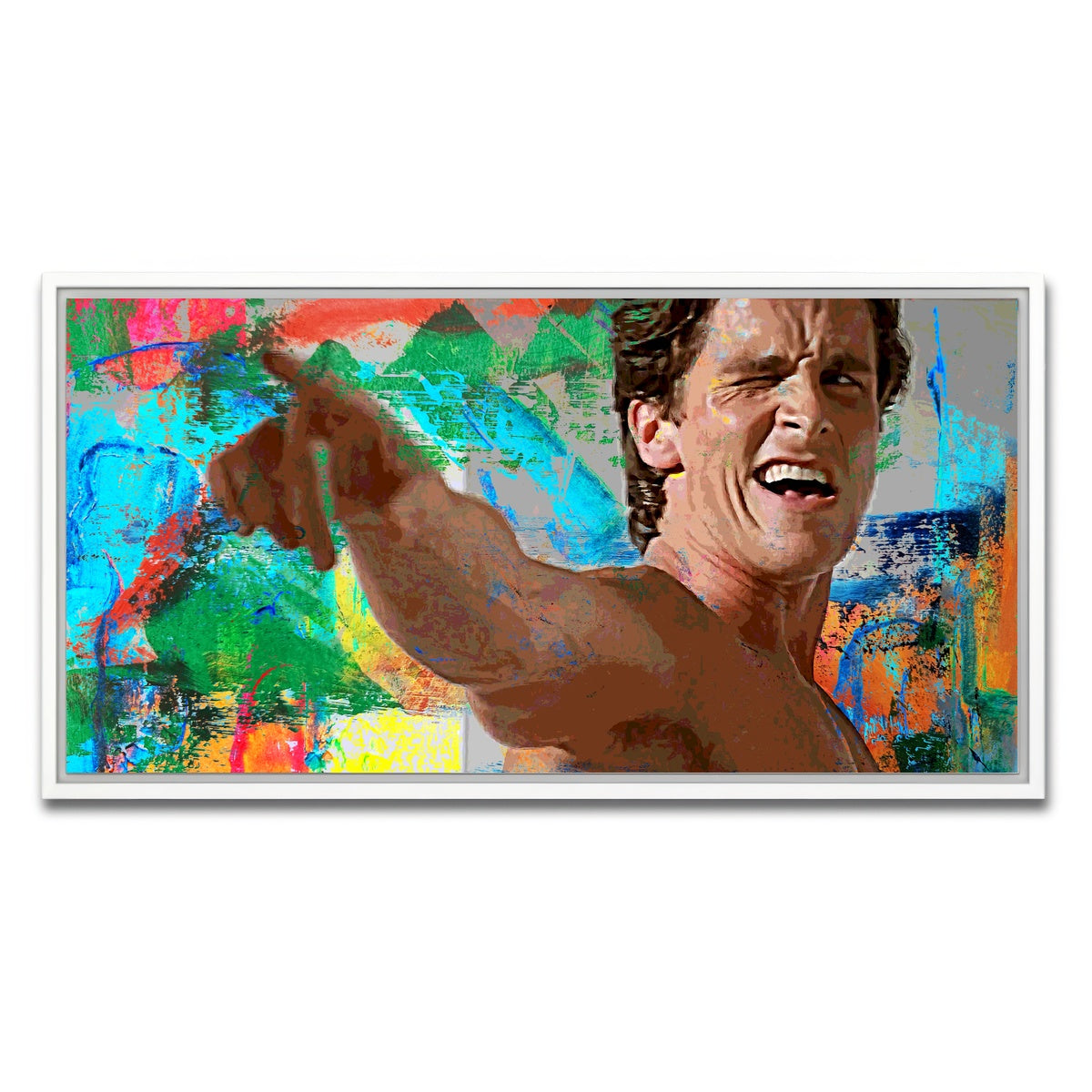 AUTO-MOCKUP WHITE | Point & Wink | 1 Piece | White Framed Canvas | group=2x1