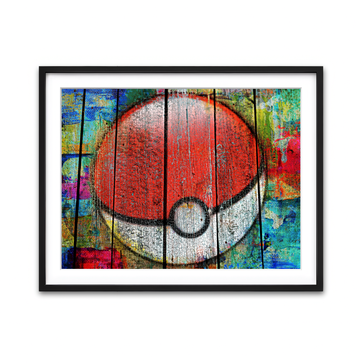 Framed Print 4x3 Black