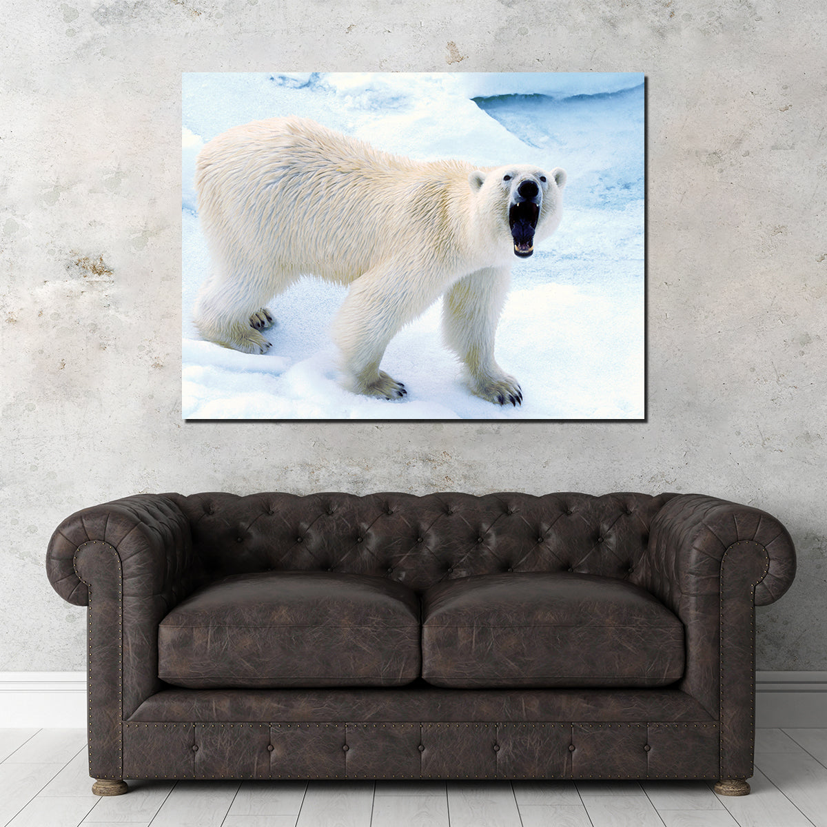 Polar Bear in Svalbard Norway Wall Art