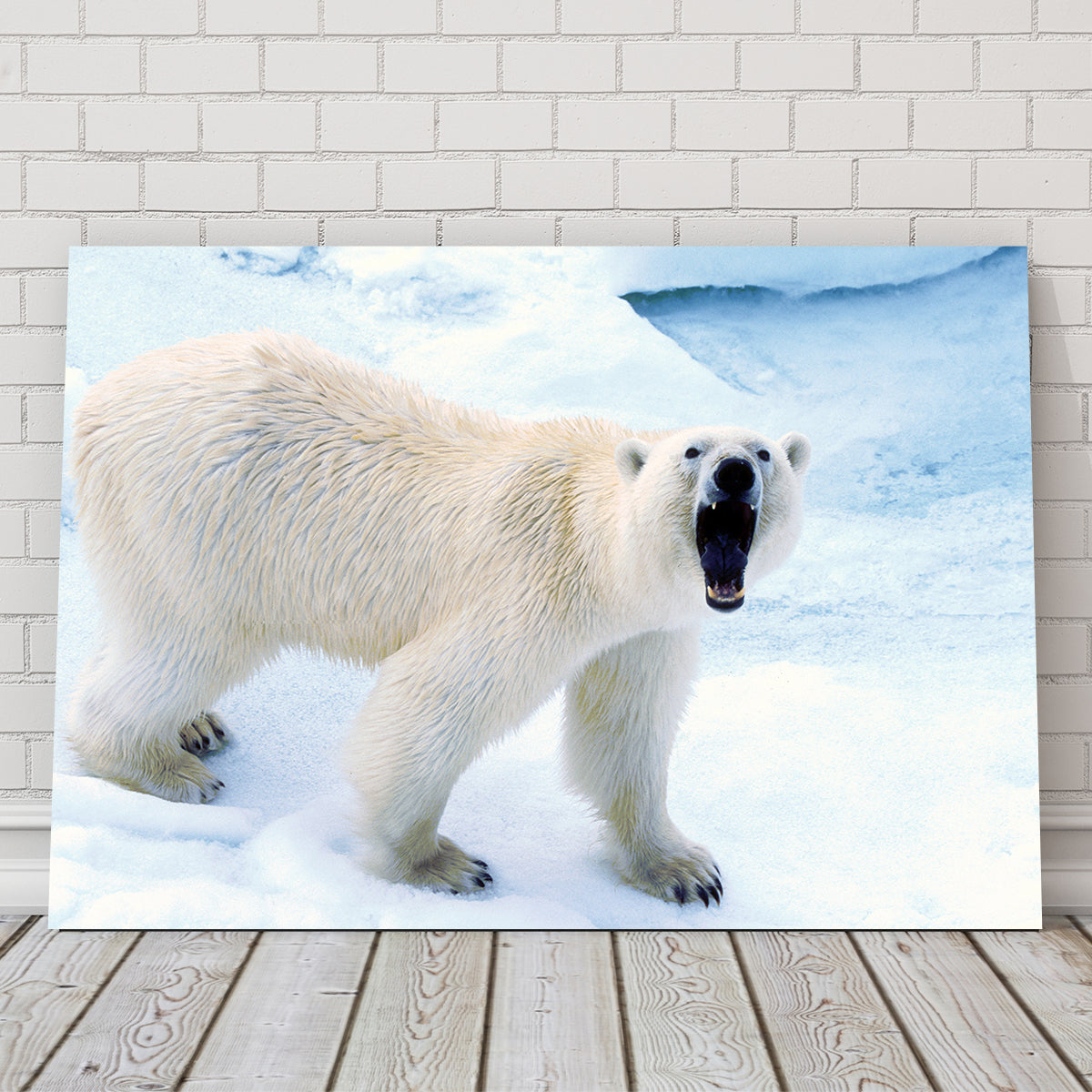 Polar Bear in Svalbard Norway Wall Art