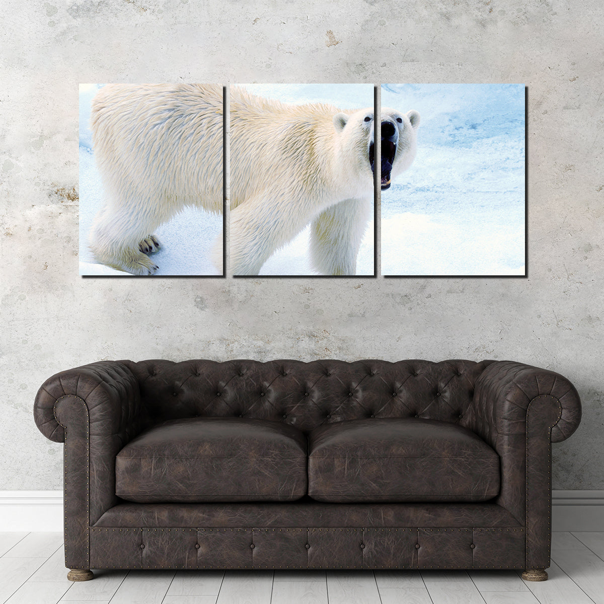 Polar Bear in Svalbard Norway Wall Art