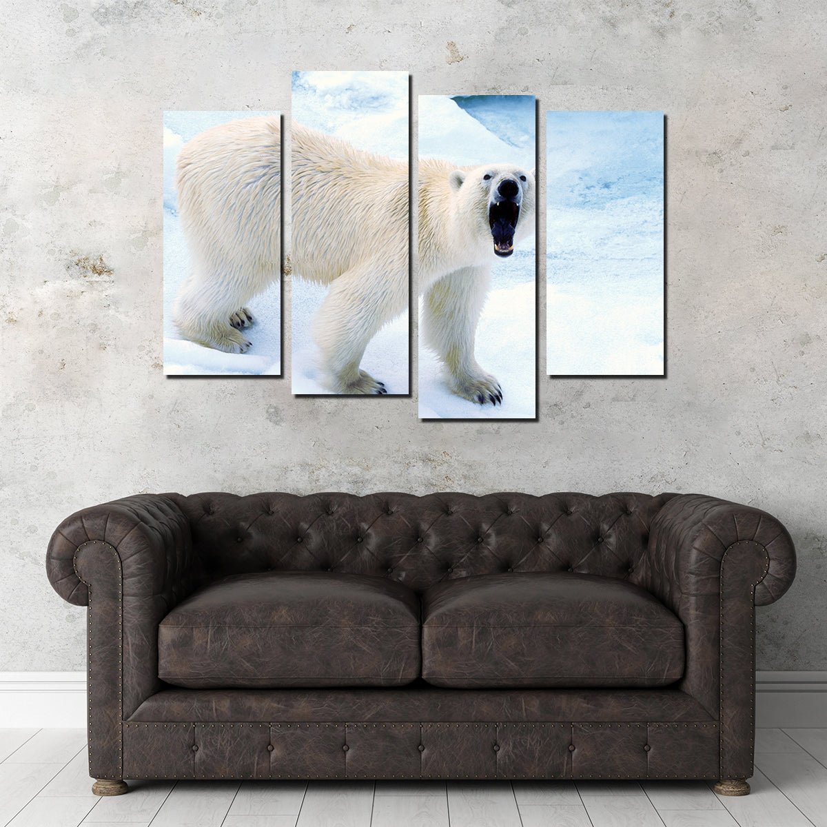 Polar Bear in Svalbard Norway Wall Art