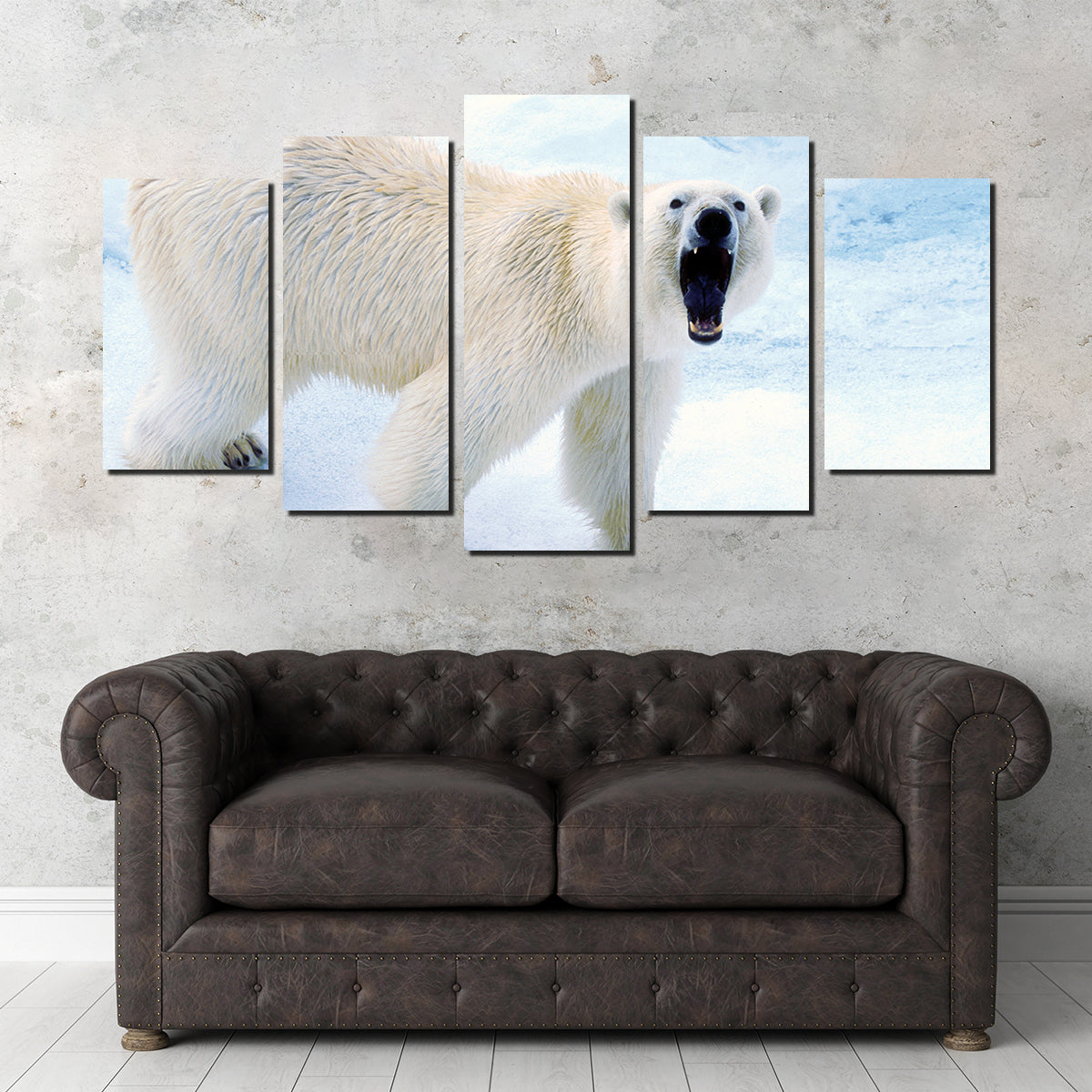 Polar Bear in Svalbard Norway Wall Art