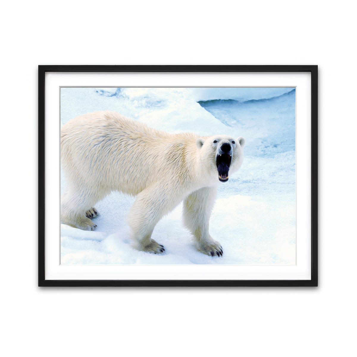 Framed Print 4x3 Black