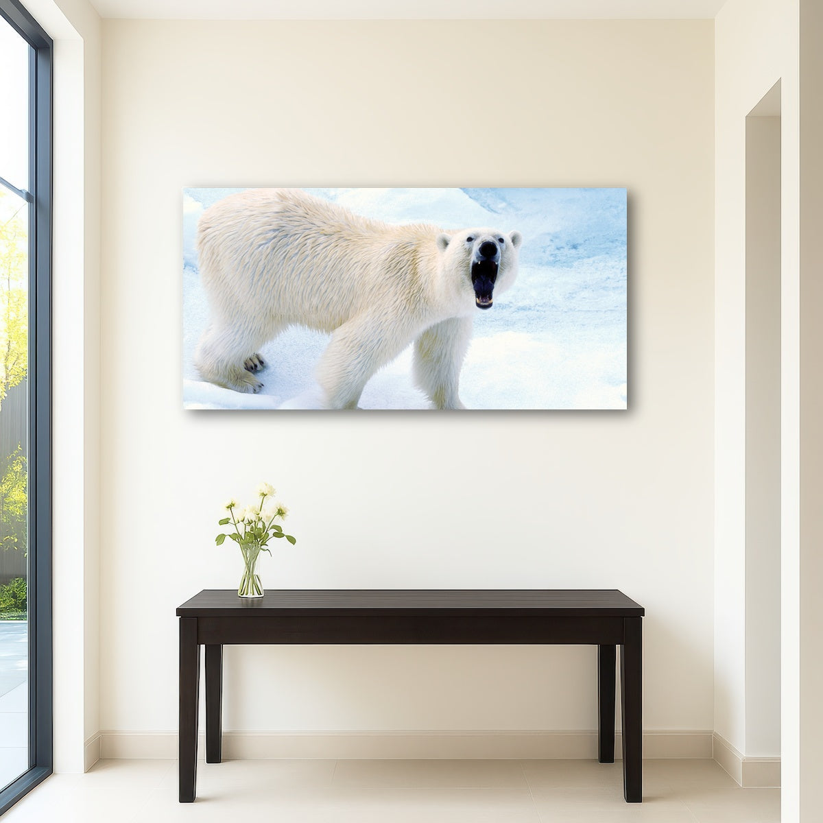 AUTO-MOCKUP ROOM | Polar Bear in Svalbard Norway