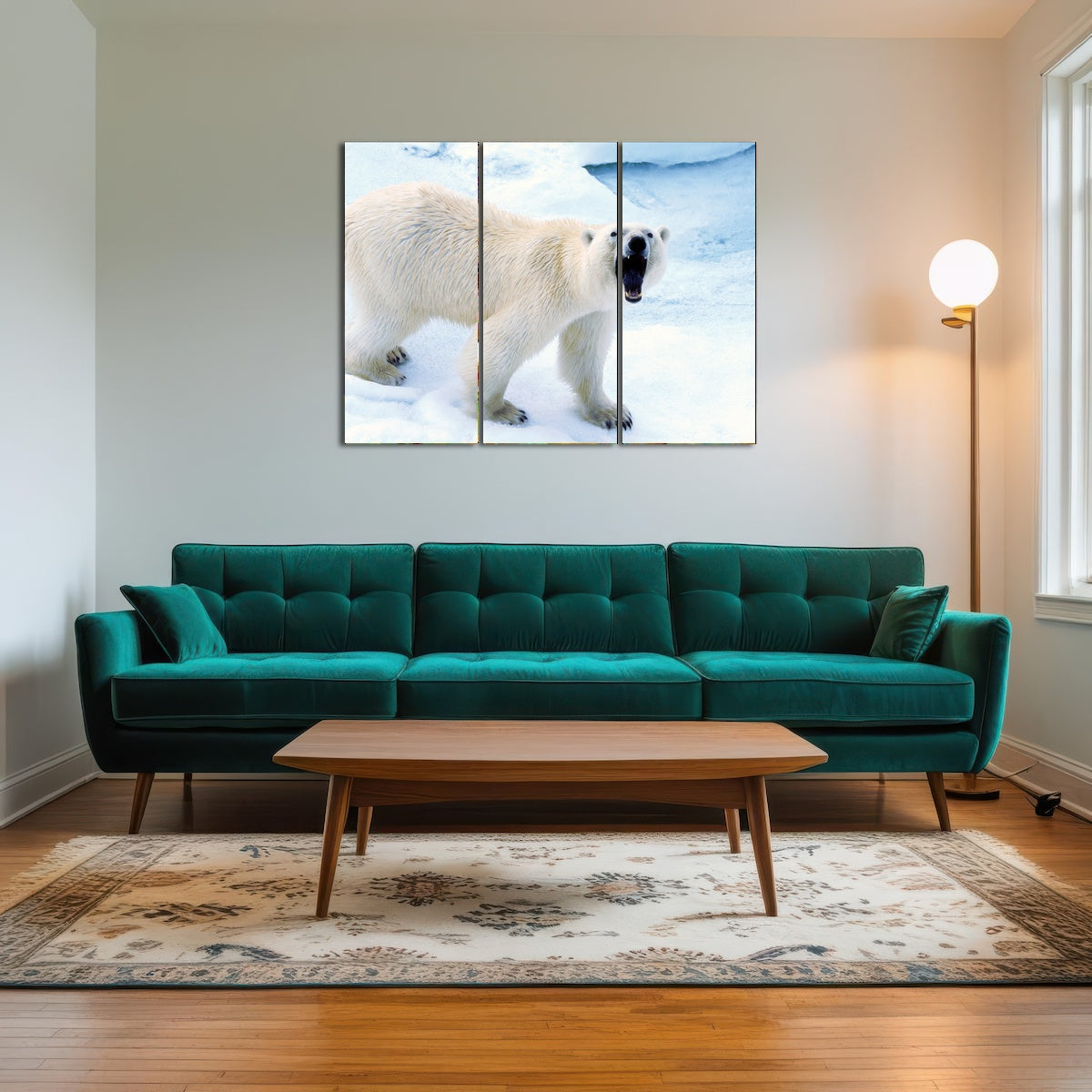 AUTO-MOCKUP ROOM | Polar Bear in Svalbard Norway