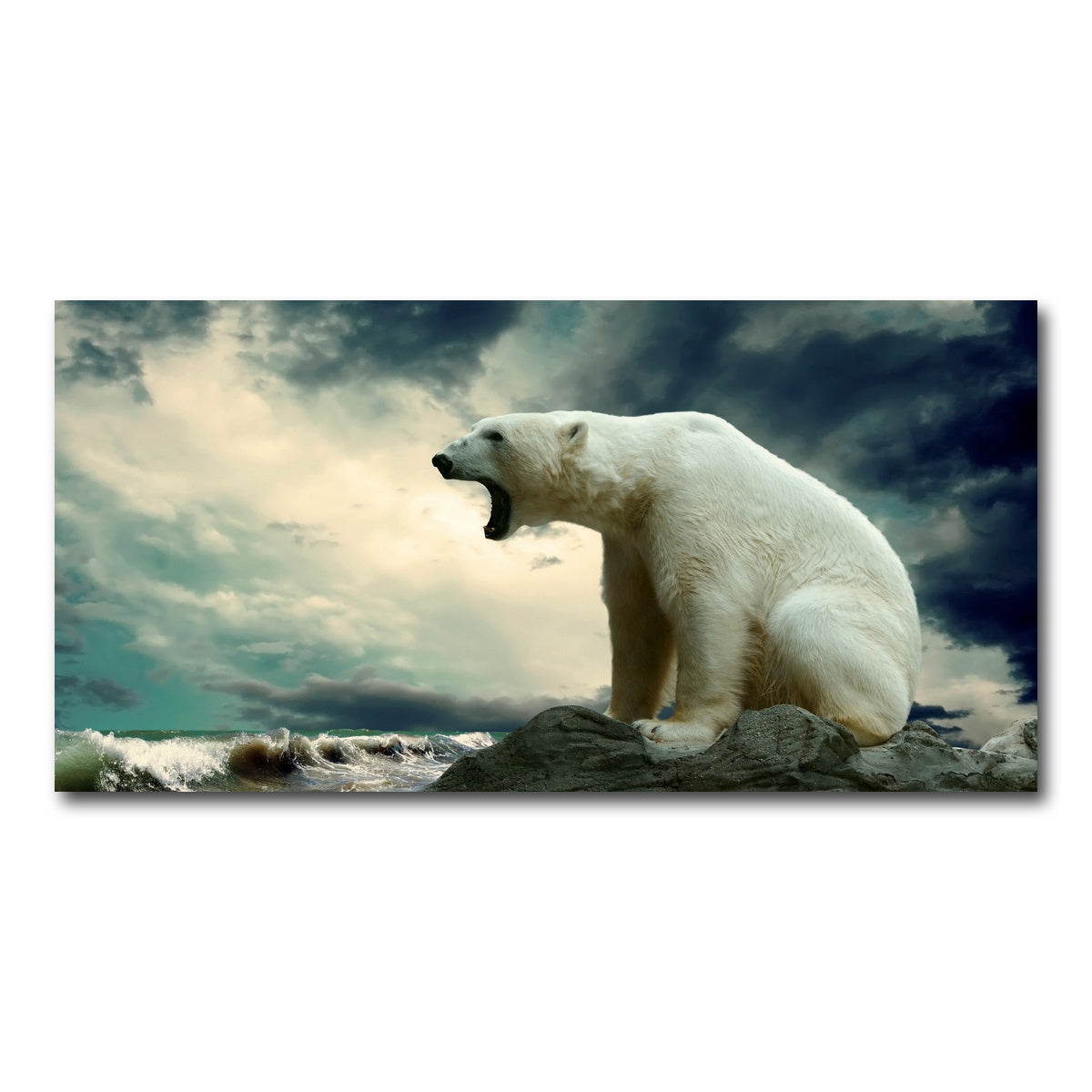 AUTO-MOCKUP WHITE | Polar Escape | 1 Piece | Gallery Wrap Canvas | group=2x1