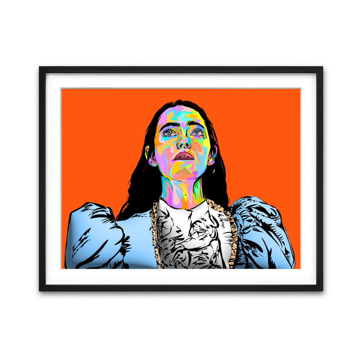 Framed Print 4x3 Black