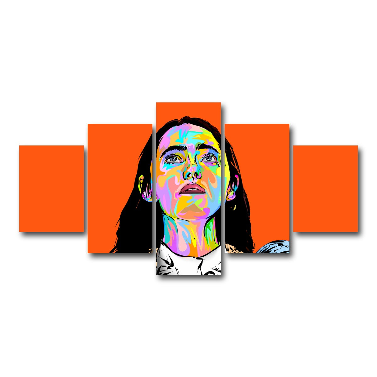 AUTO-MOCKUP WHITE | Poor Things Bella | 5 Piece | Gallery Wrap Canvas | group=5_short