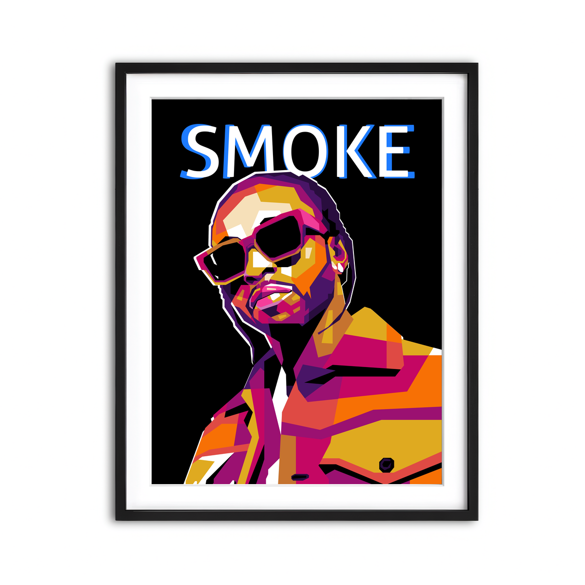 Framed Print 3x4 Black