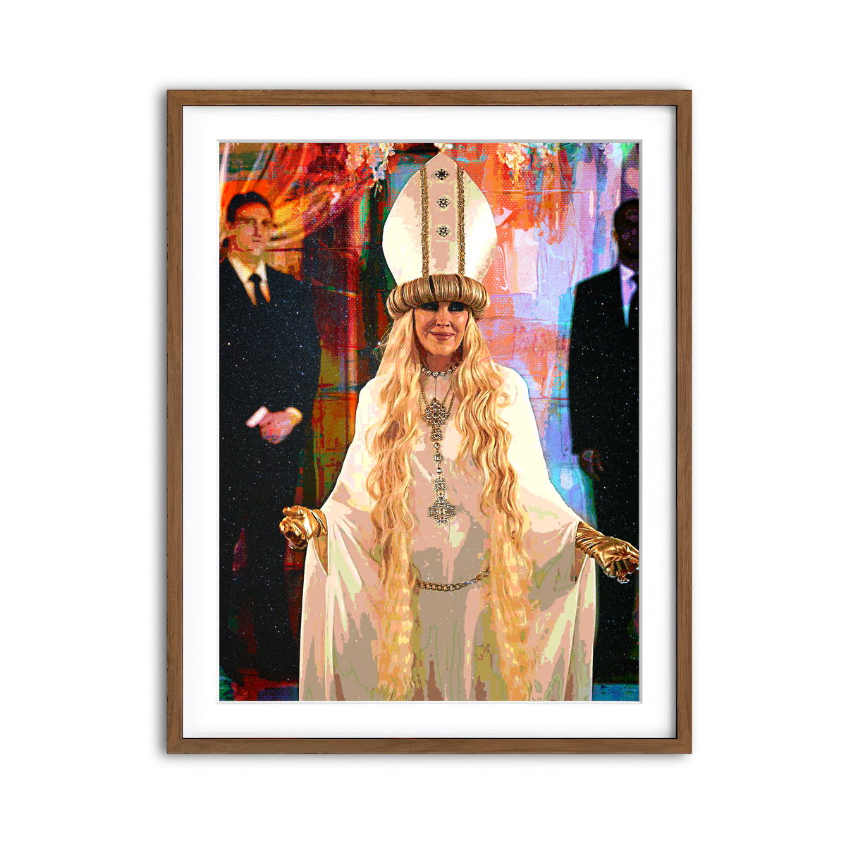 Framed Print 3x4 Walnut