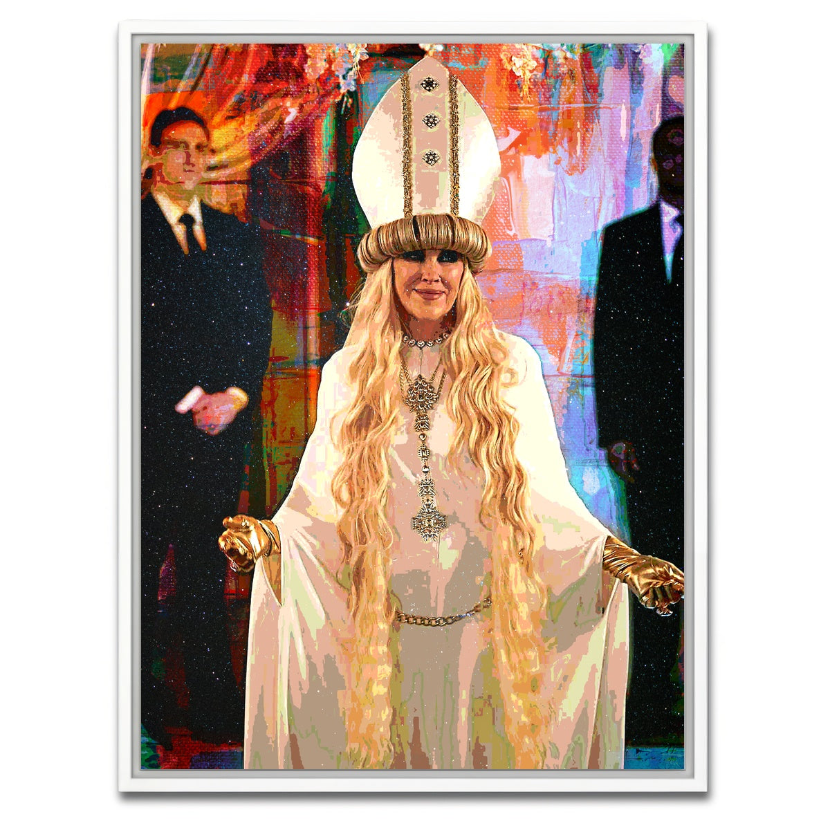 AUTO-MOCKUP WHITE | Pope Moira | 1 Piece | White Framed Canvas | group=3x4