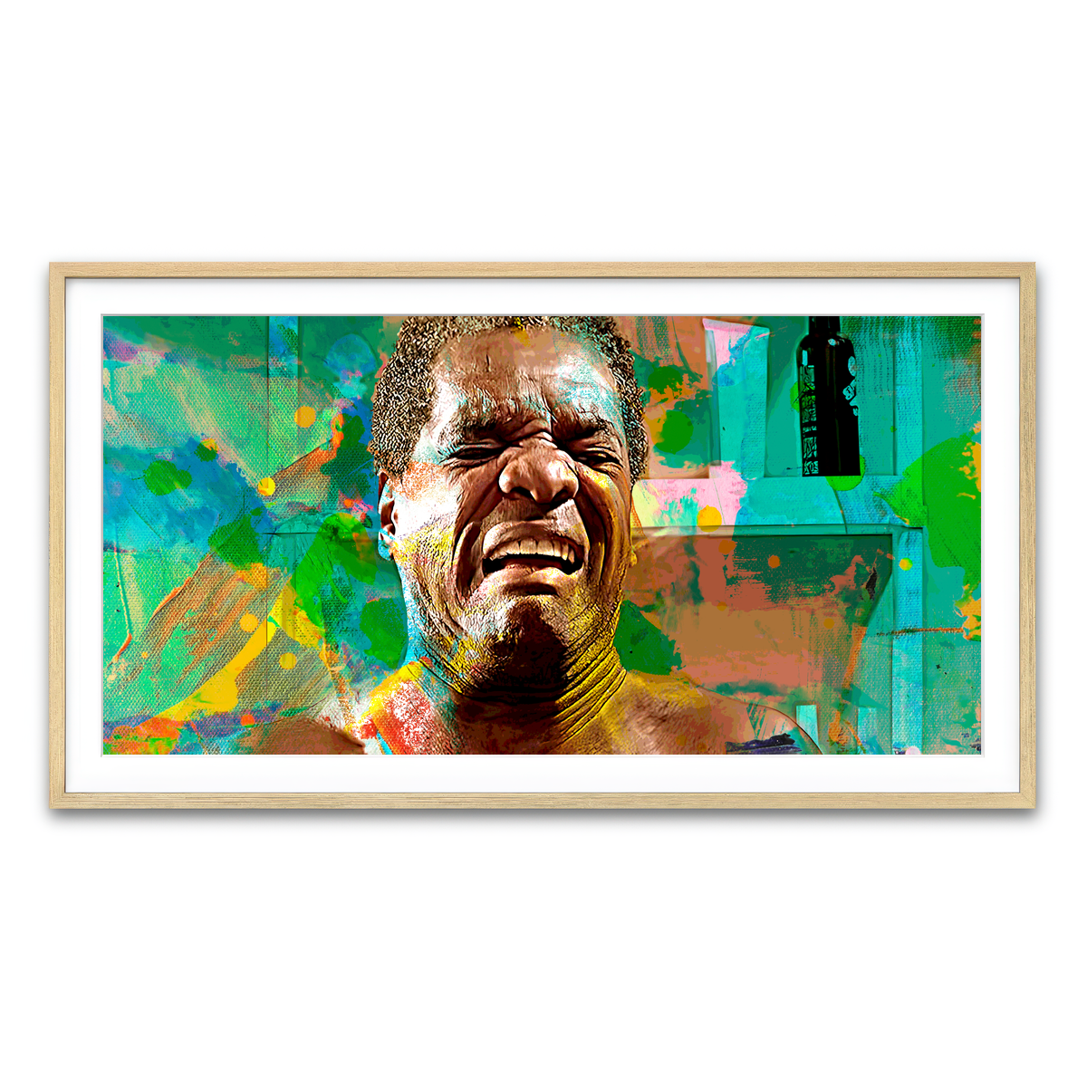 Framed Print 2x1 Natural