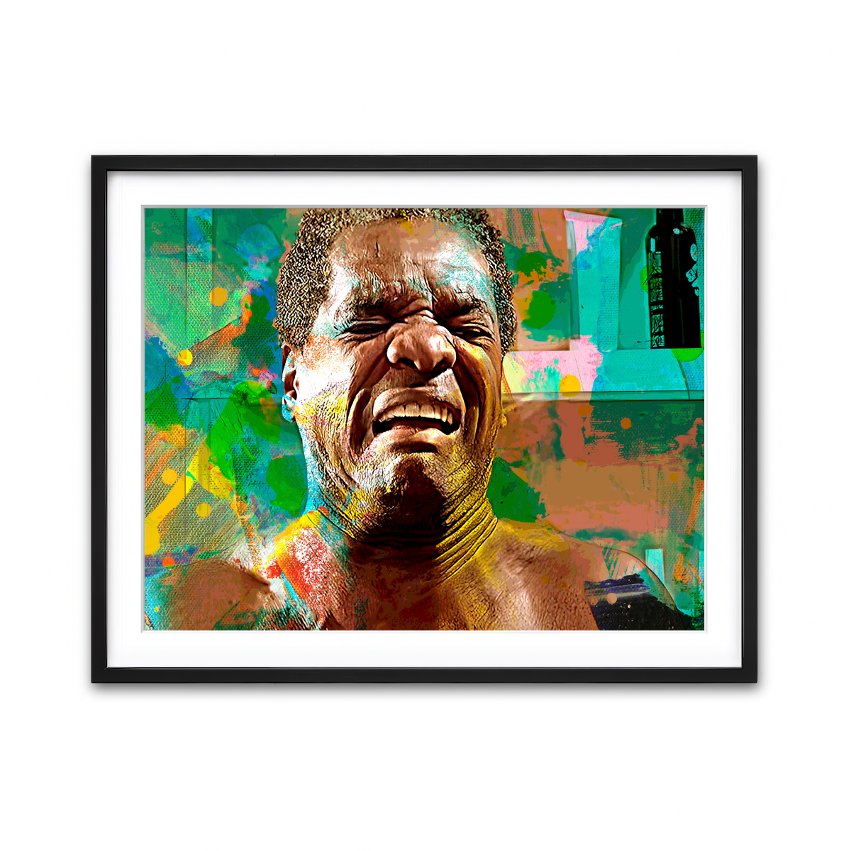 Framed Print 4x3 Black