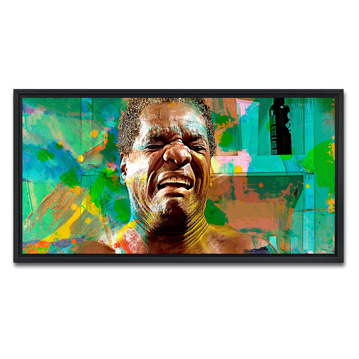 AUTO-MOCKUP WHITE | Pops | 1 Piece | Black Framed Canvas | group=2x1