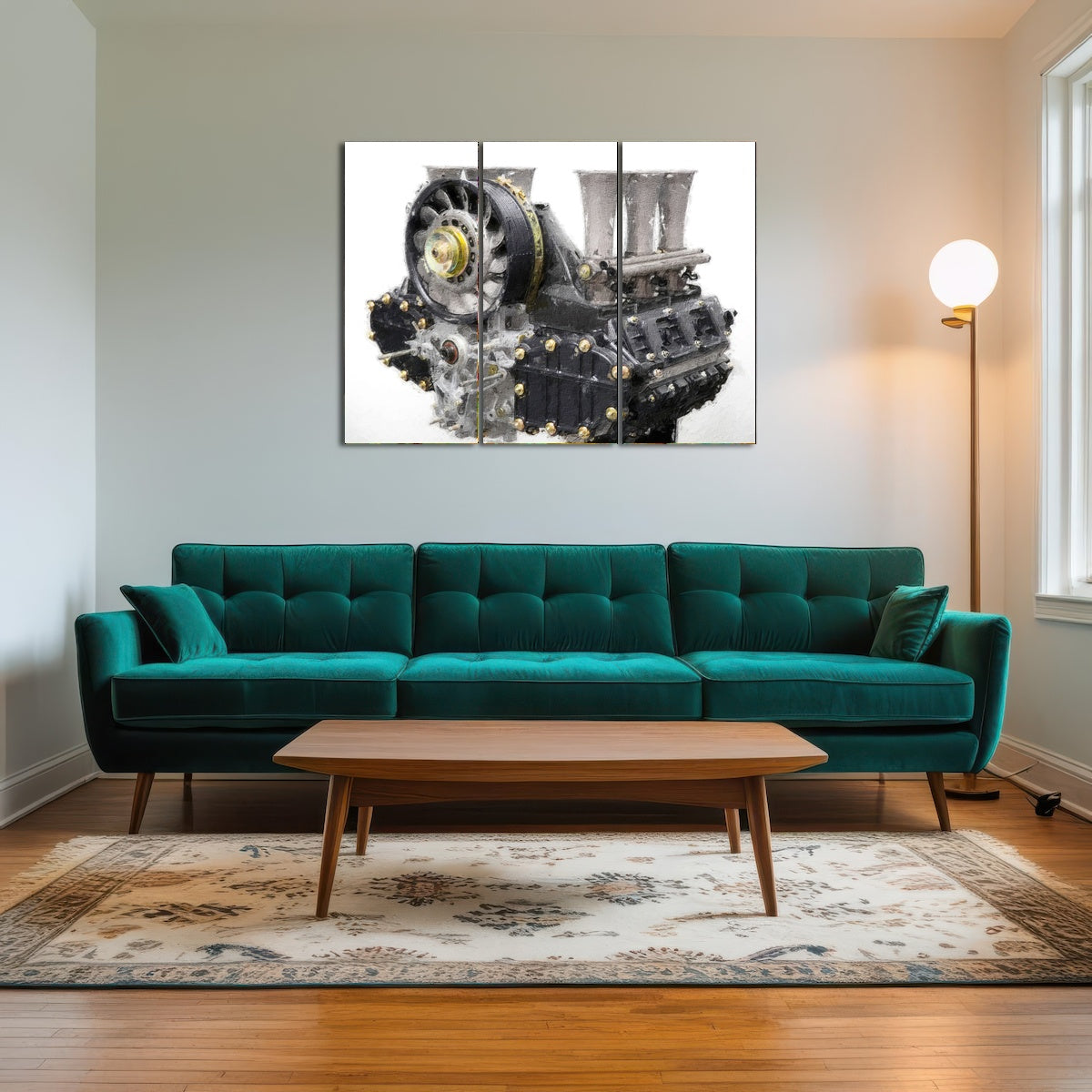 AUTO-MOCKUP ROOM | Porsche 911 Engine 1