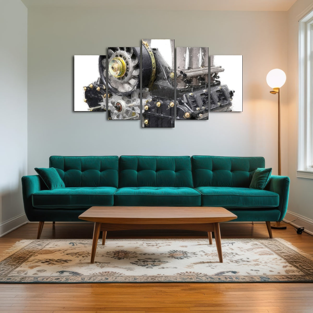 AUTO-MOCKUP ROOM | Porsche 911 Engine 1