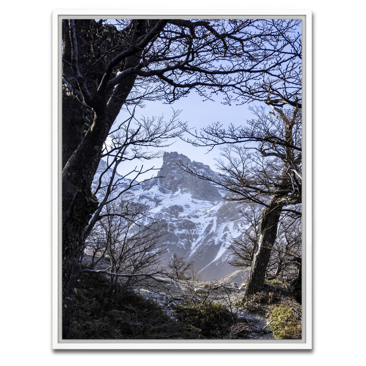 AUTO-MOCKUP WHITE | Portal to Patagonia | 1 Piece | White Framed Canvas | group=3x4