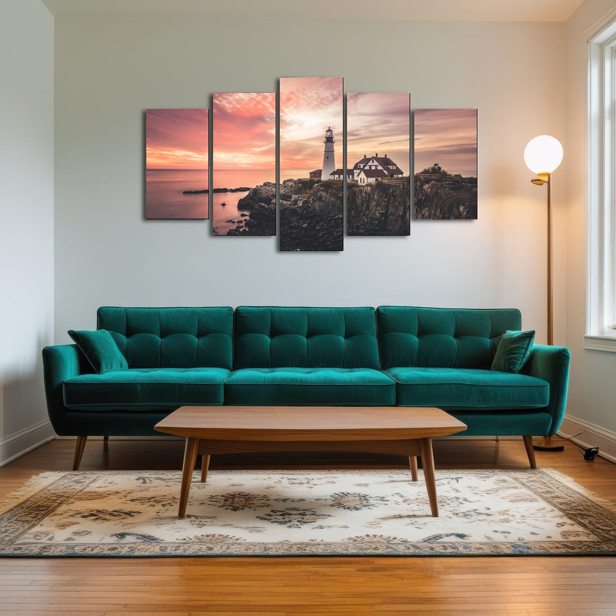 AUTO-MOCKUP ROOM | Portland Head Lighthouse