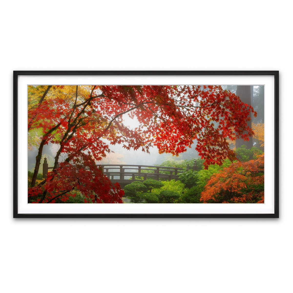 Framed Print 2x1 Black