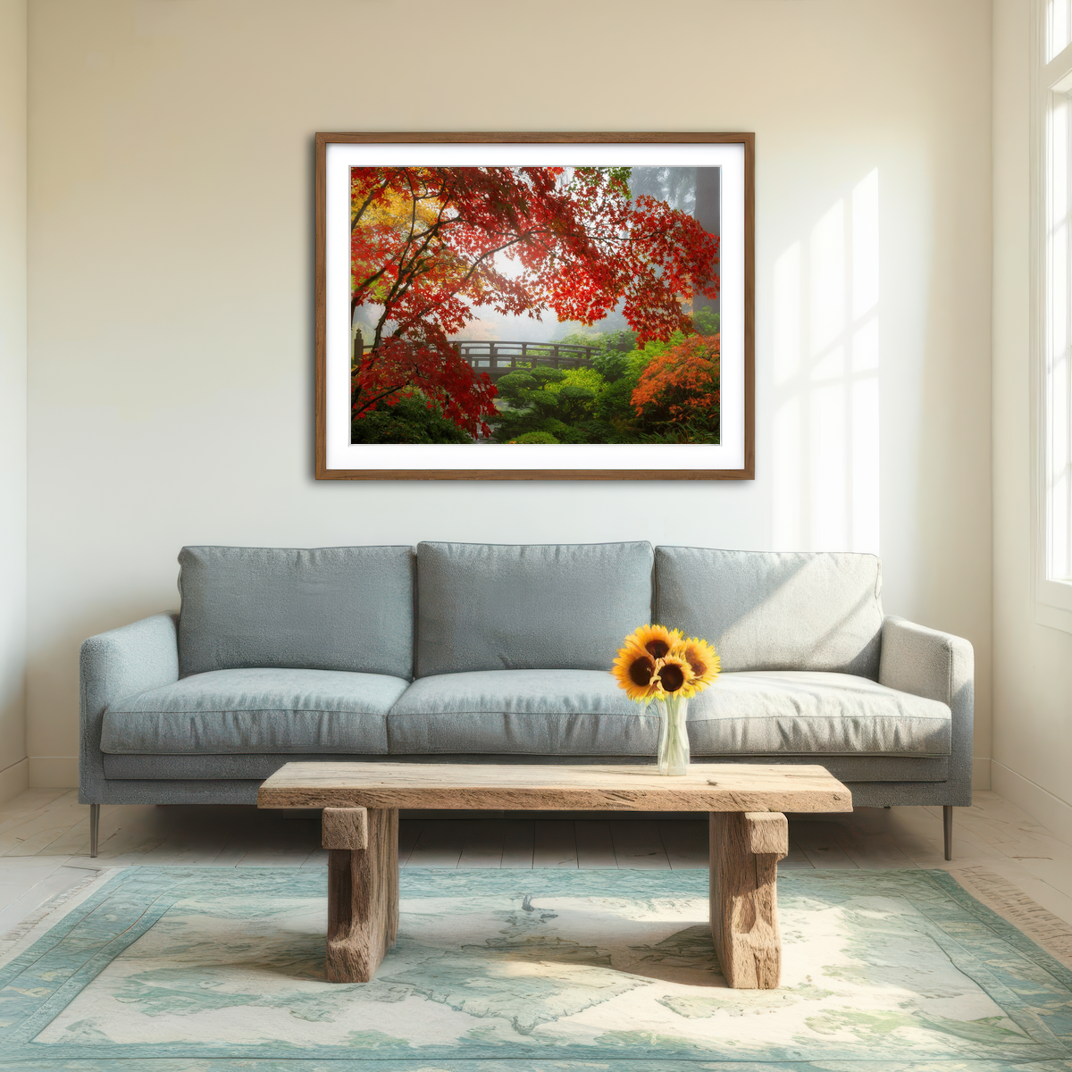 AUTO-MOCKUP ROOM | Portland Japanese Garden Wall Art