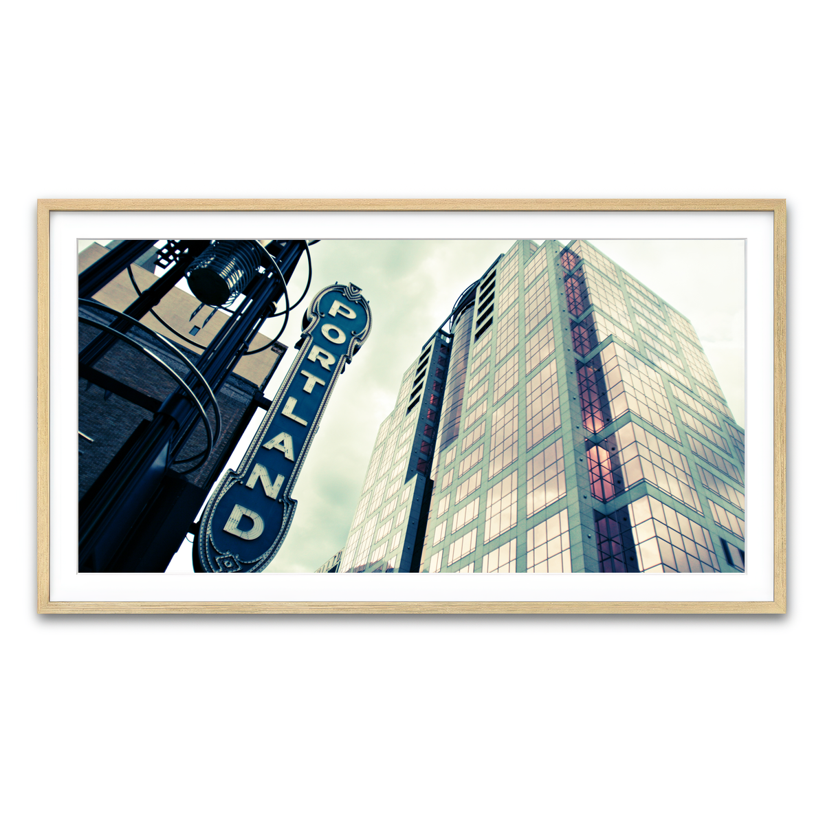 Framed Print 2x1 Natural