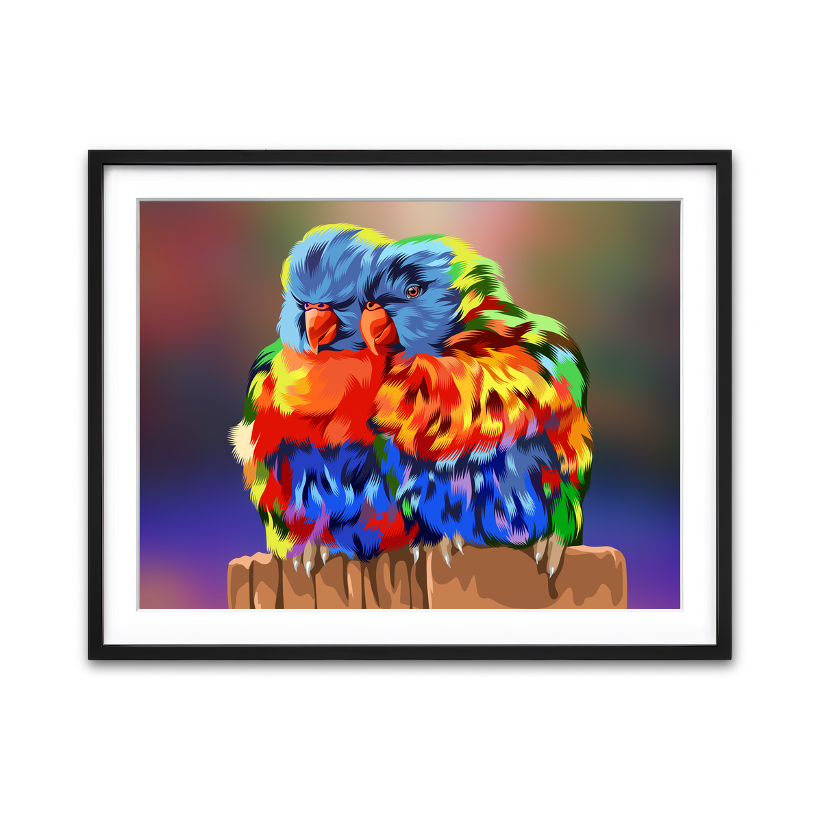 Framed Print 4x3 Black