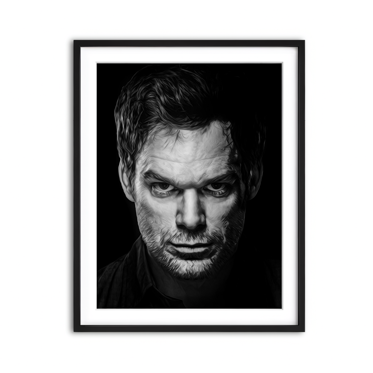 Framed Print 3x4 Black