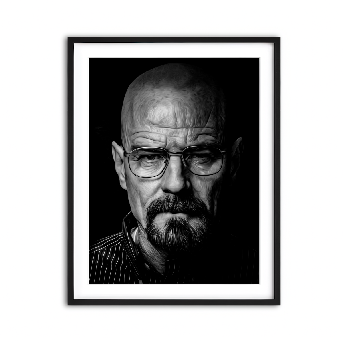 Framed Print 3x4 Black