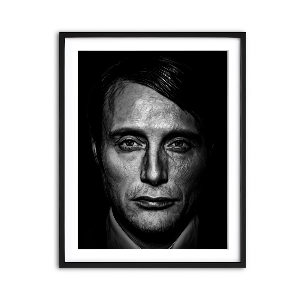 Framed Print 3x4 Black