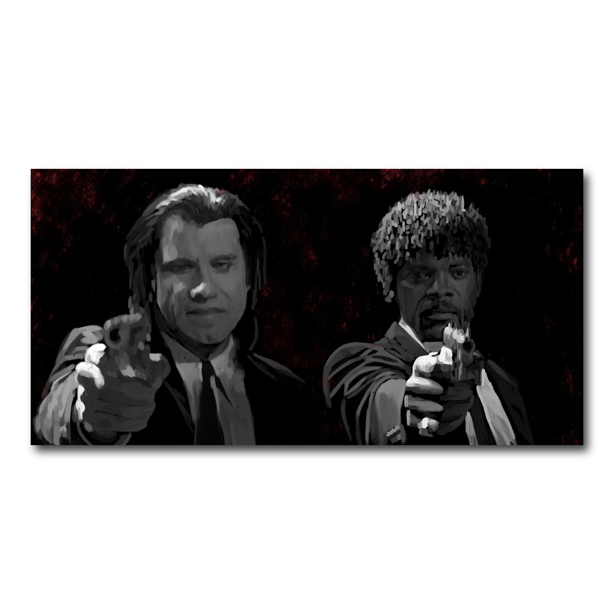 AUTO-MOCKUP WHITE | Portrait of Jules and Vincent | 1 Piece | Gallery Wrap Canvas | group=2x1