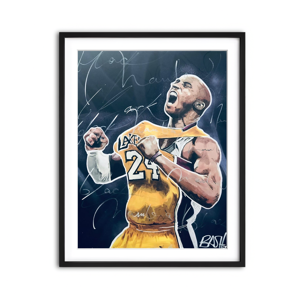 Framed Print 3x4 Black