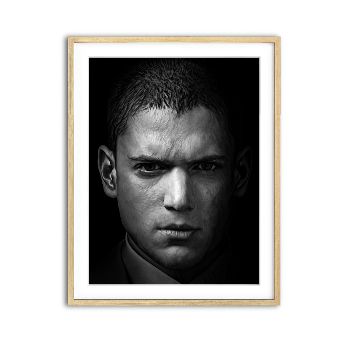 Framed Print 3x4 Natural