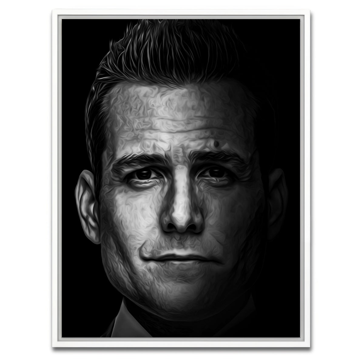 AUTO-MOCKUP WHITE | Portrait suits | 1 Piece | White Framed Canvas | group=3x4