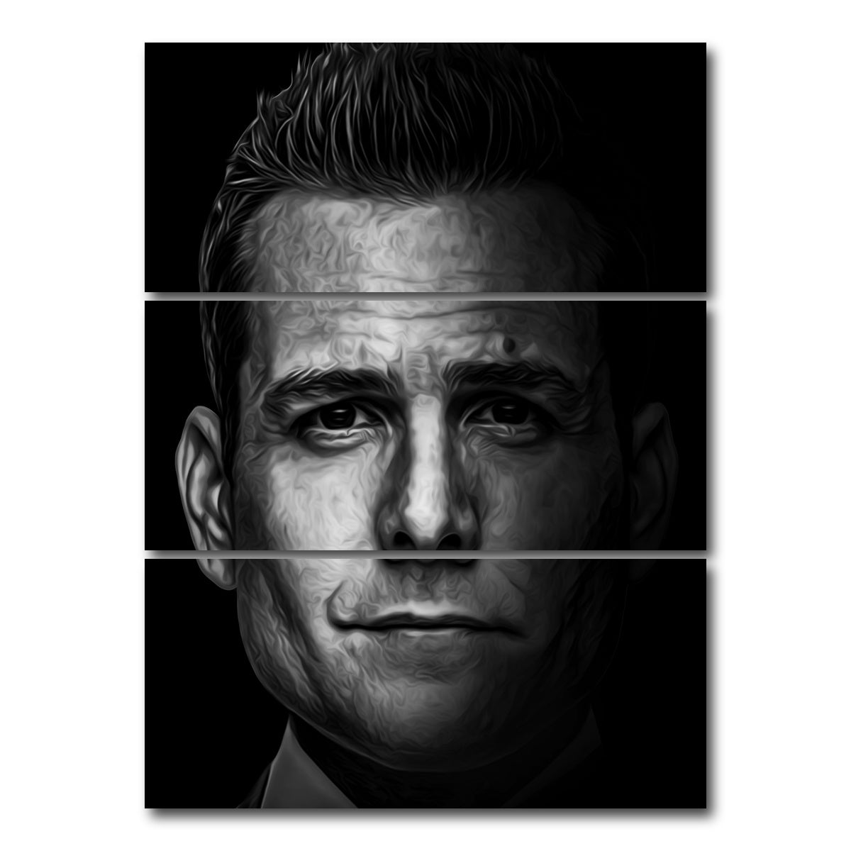 AUTO-MOCKUP WHITE | Portrait suits | 3 Piece | Gallery Wrap Canvas | group=8x18_stacked