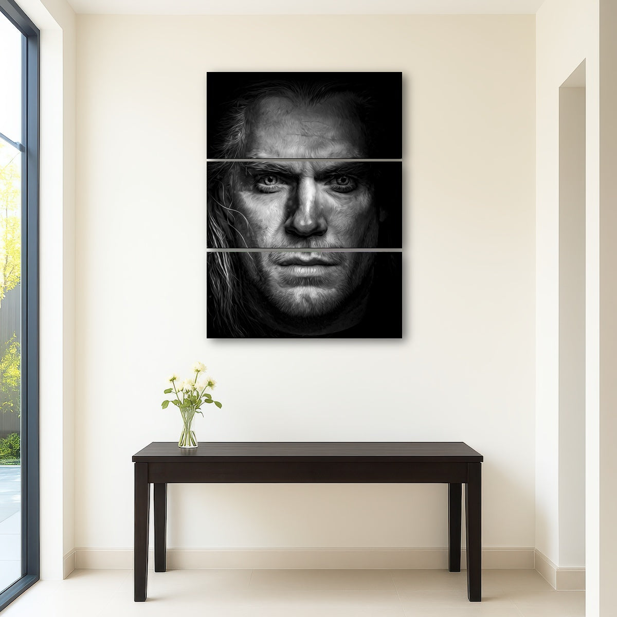 AUTO-MOCKUP ROOM | Portrait the witcher