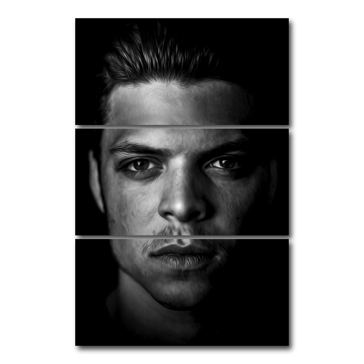 AUTO-MOCKUP WHITE | Portrait vikings 2 | 3 Piece | Gallery Wrap Canvas | group=12x24_stacked