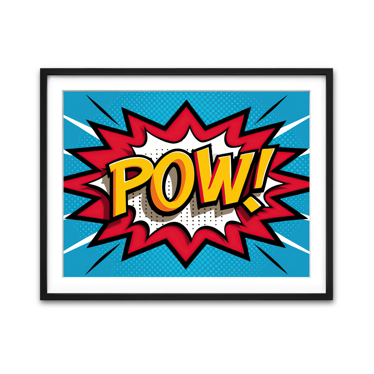 Framed Print 4x3 Black