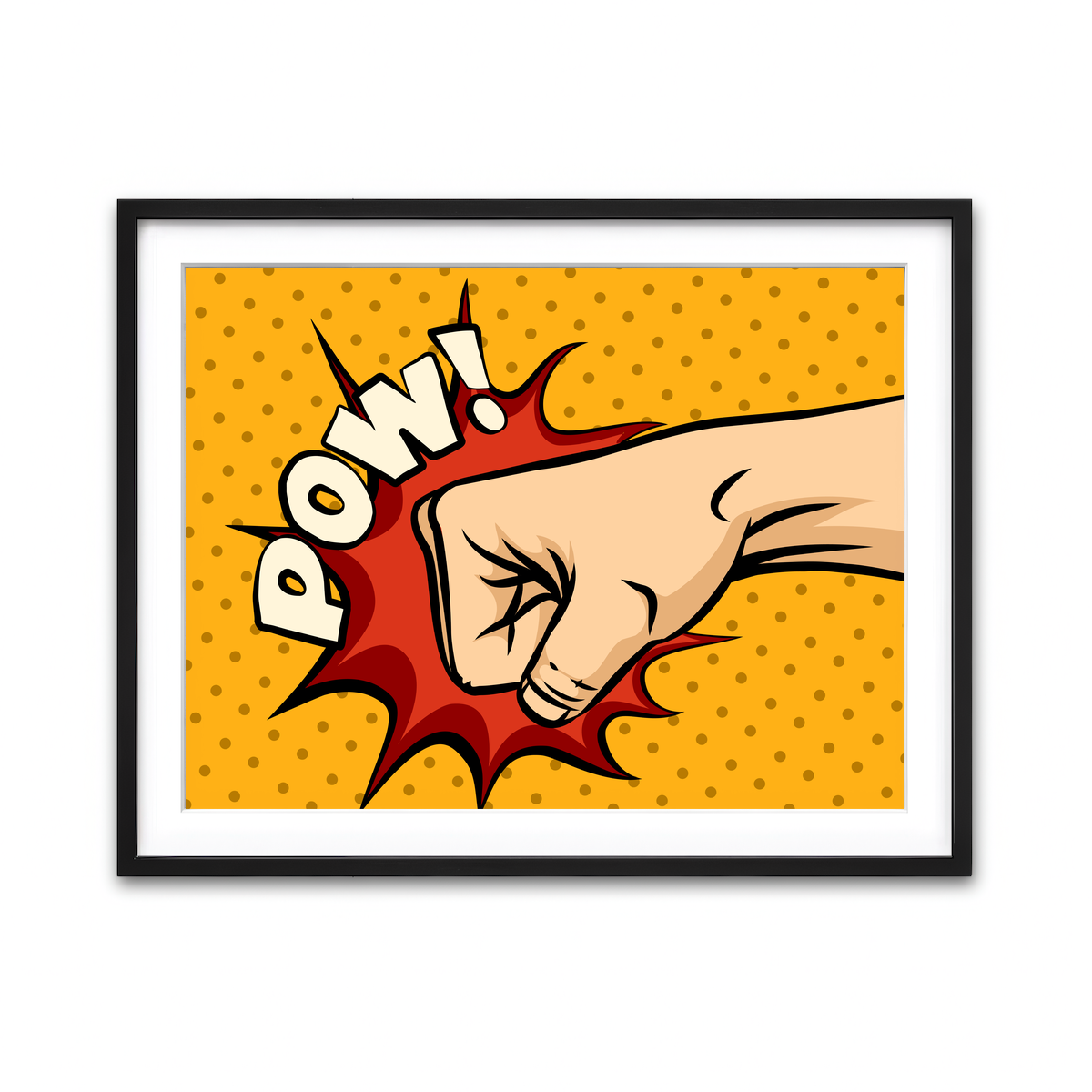 Framed Print 4x3 Black