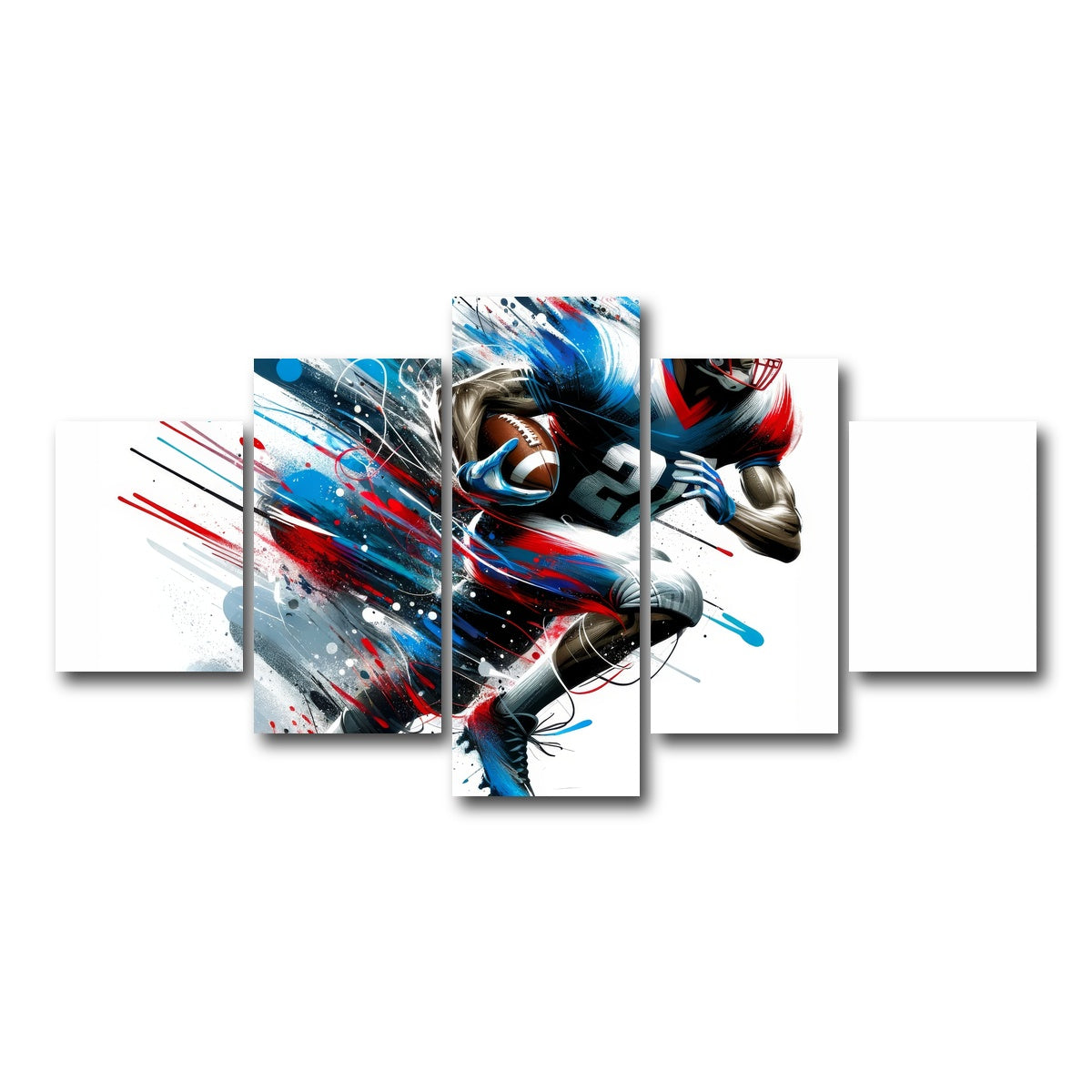 AUTO-MOCKUP WHITE | Power and Agility | 5 Piece | Gallery Wrap Canvas | group=5_short