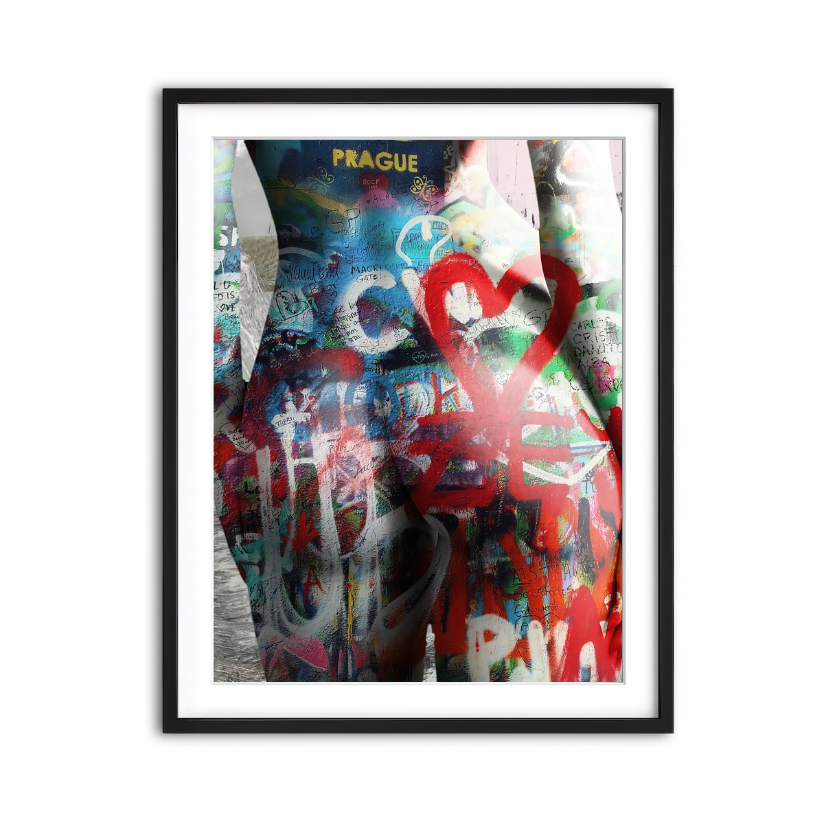 Framed Print 3x4 Black