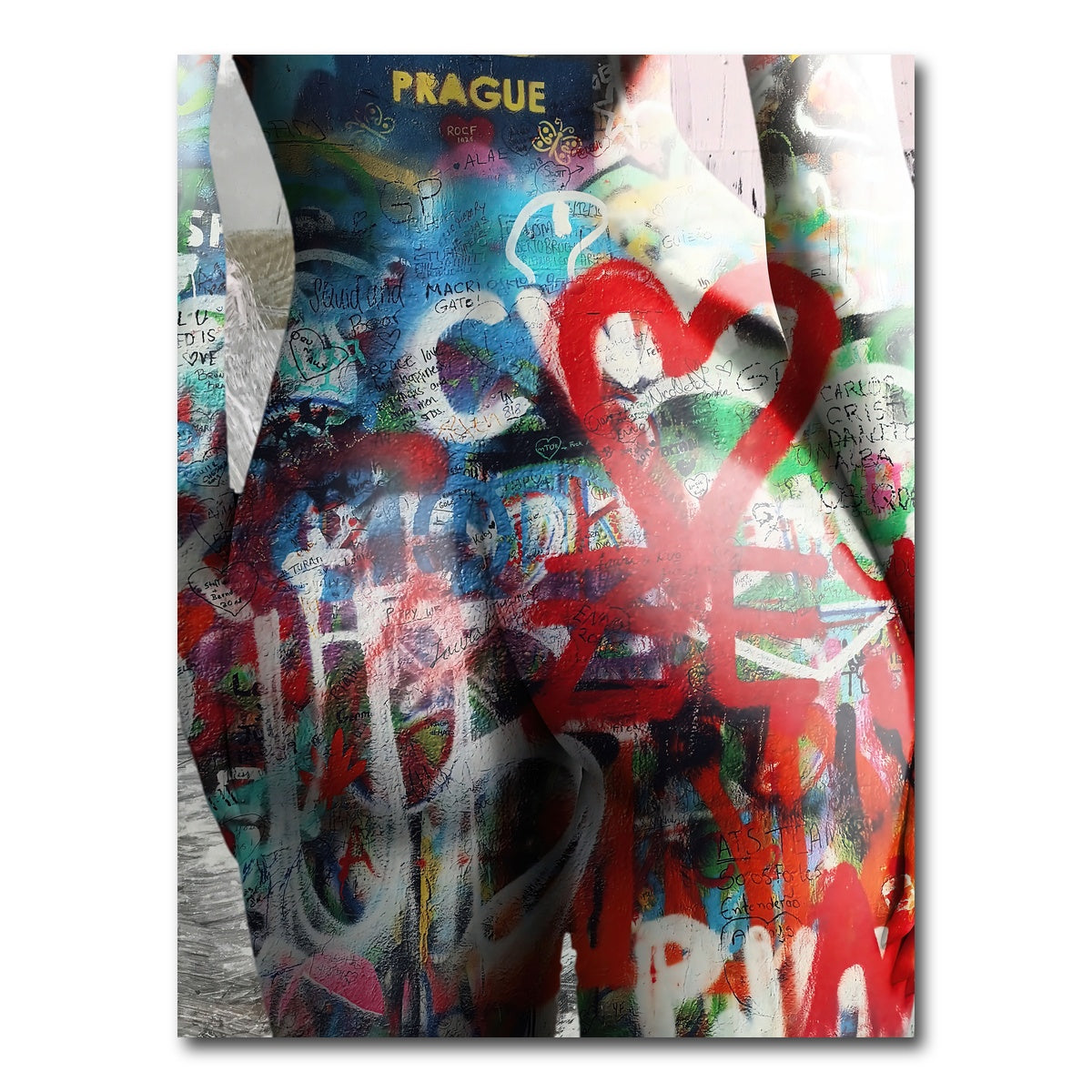 AUTO-MOCKUP WHITE | Prague Heart | 1 Piece | Gallery Wrap Canvas | group=3x4