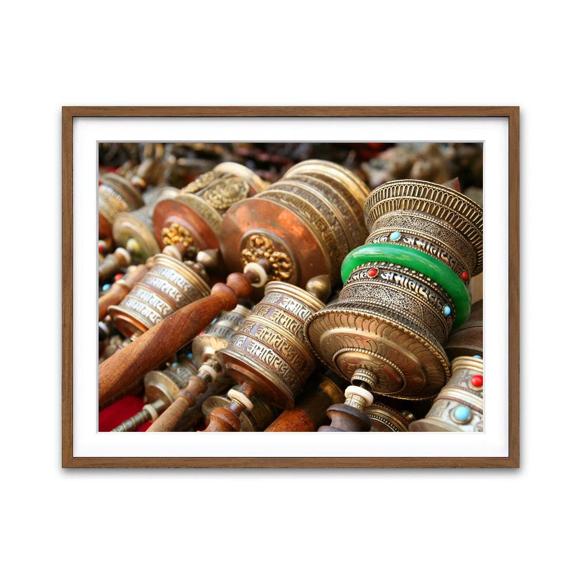 Framed Print 4x3 Walnut