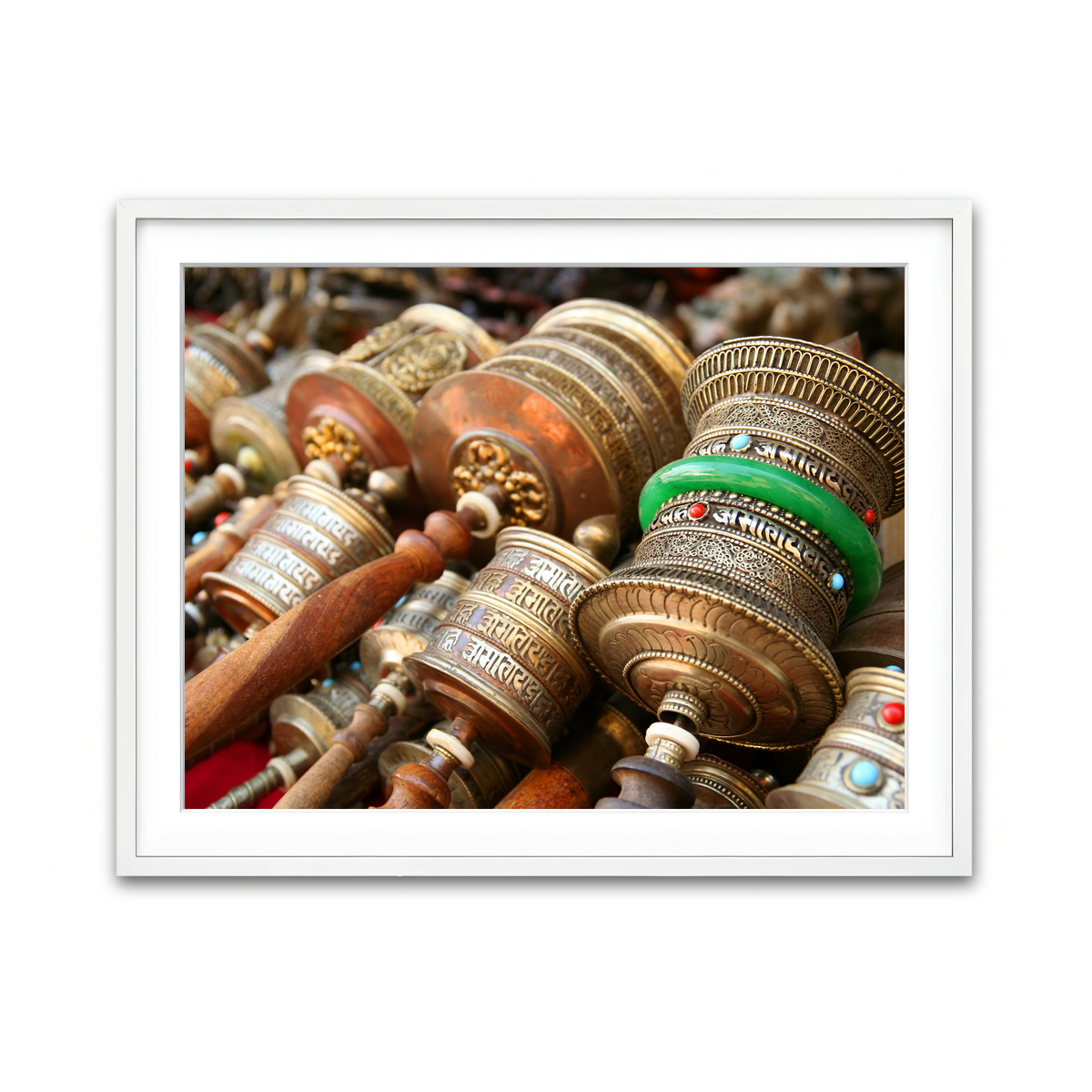 Framed Print 4x3 White