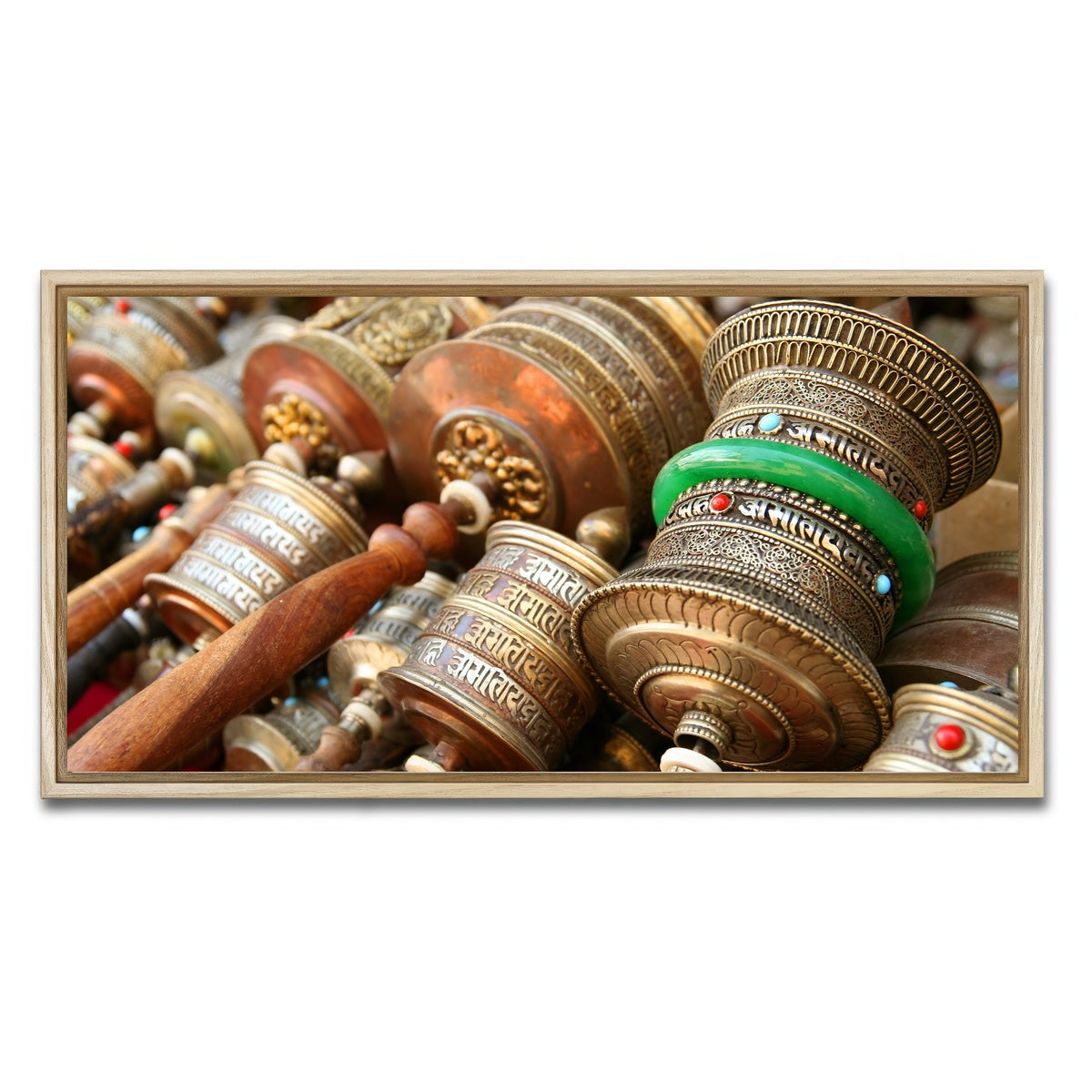 AUTO-MOCKUP WHITE | Prayer Wheels | 1 Piece | Natural Framed Canvas | group=2x1