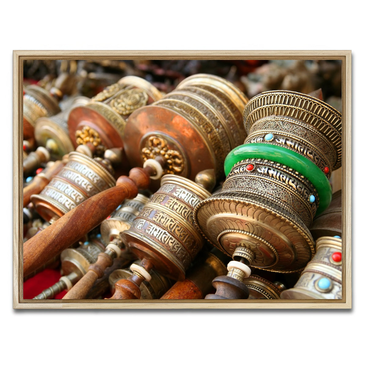 AUTO-MOCKUP WHITE | Prayer Wheels | 1 Piece | Natural Framed Canvas | group=4x3