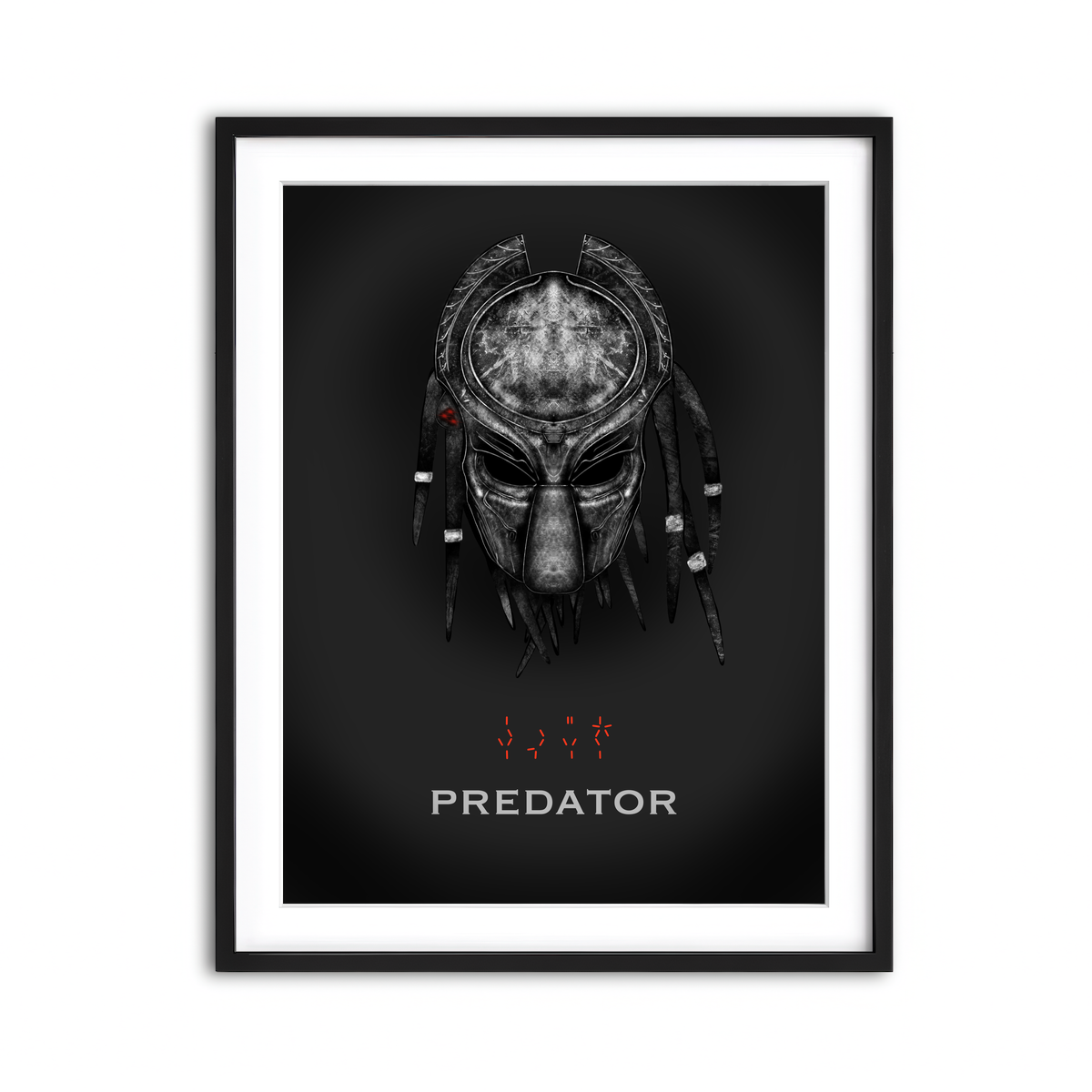 Framed Print 3x4 Black