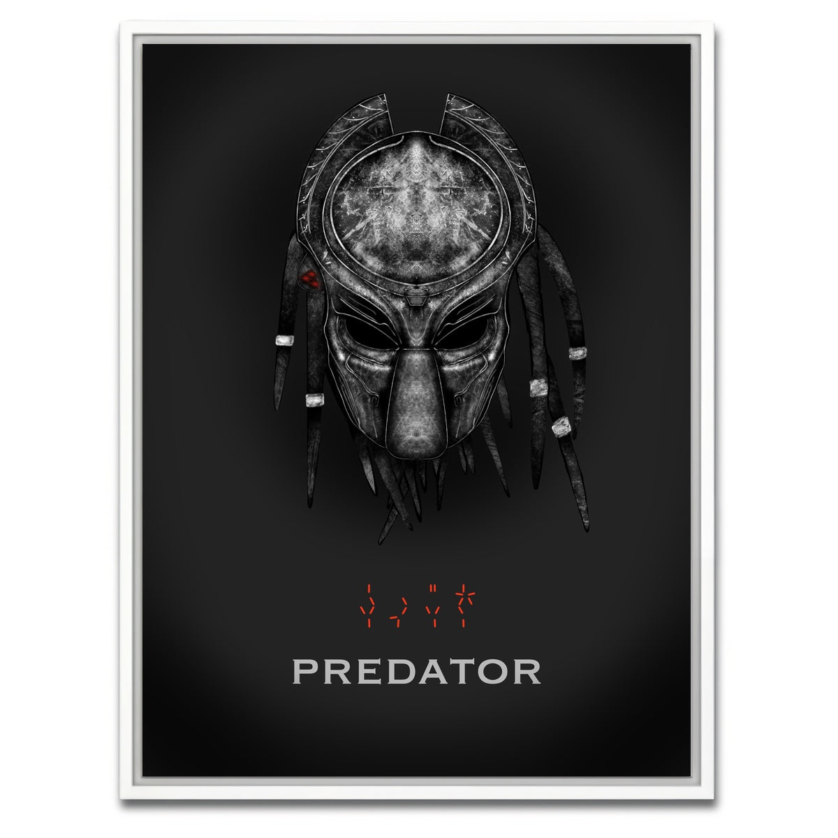 AUTO-MOCKUP WHITE | Predator 3 | 1 Piece | White Framed Canvas | group=3x4